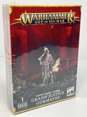 SEALED Flesh-eater Courts: Grand Justice Gormayne Warhammer Age of Sigmar NEW UK